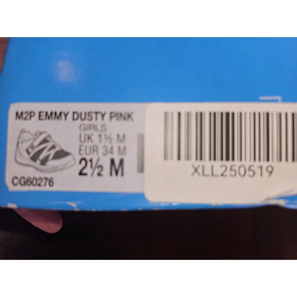 Stride Rite M2P Emmy CG60276 Dusty Pink Size 2 1/2 M Machine Washable New in box